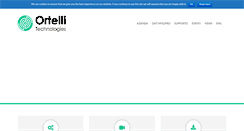 Desktop Screenshot of ortelli.it