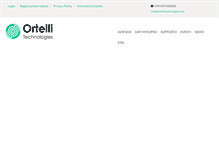 Tablet Screenshot of ortelli.it